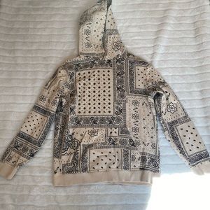 bandana print urban outfitters hoodie